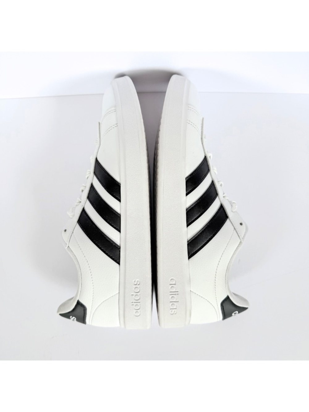 Adidas Women's Grand Court 2.0 Sneakers - Cloud White/Core Black Sz 8.5 - Picture 5 of 10